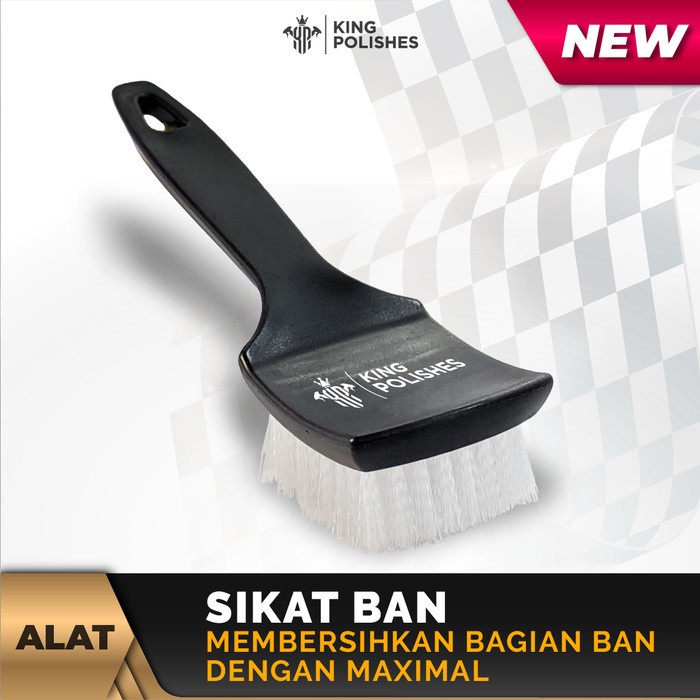 Sikat Ban - Sikat Alas Kaki - Wheel Brush untuk Mobil dan Motor