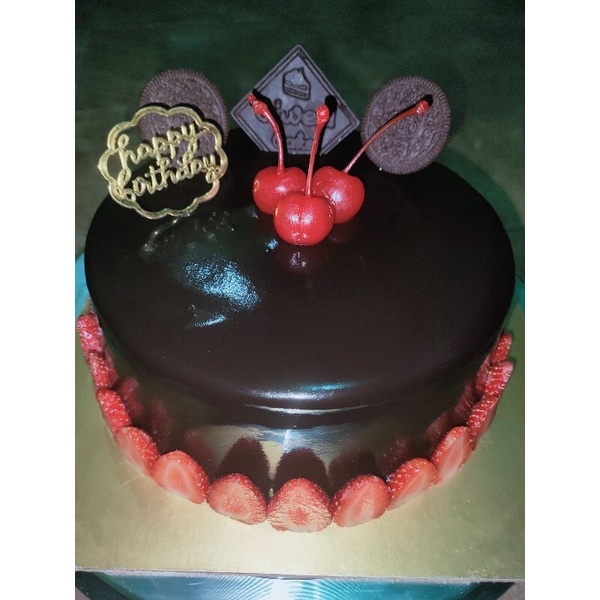 

kue ultah coklat cake