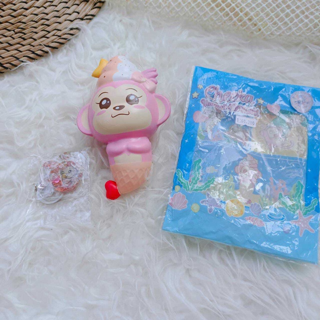 Cheeka Mermaid Yummiibear / SALE Squishy Original Licensed