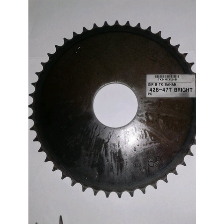 gear buta/bahan 428-47T