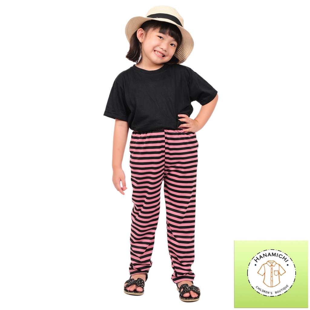 Hanamichi IANY Celana Legging Anak Panjang Motif Garis