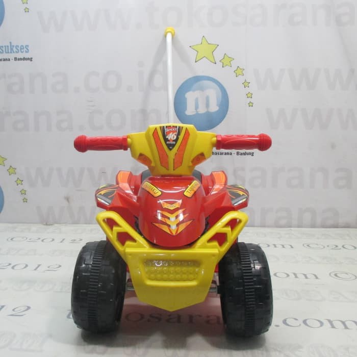 Tajimaku ATV Manual Mobil Mainan Anak Tanpa Mesin Tongkat Dorong murah ori garansi awet freeongkir