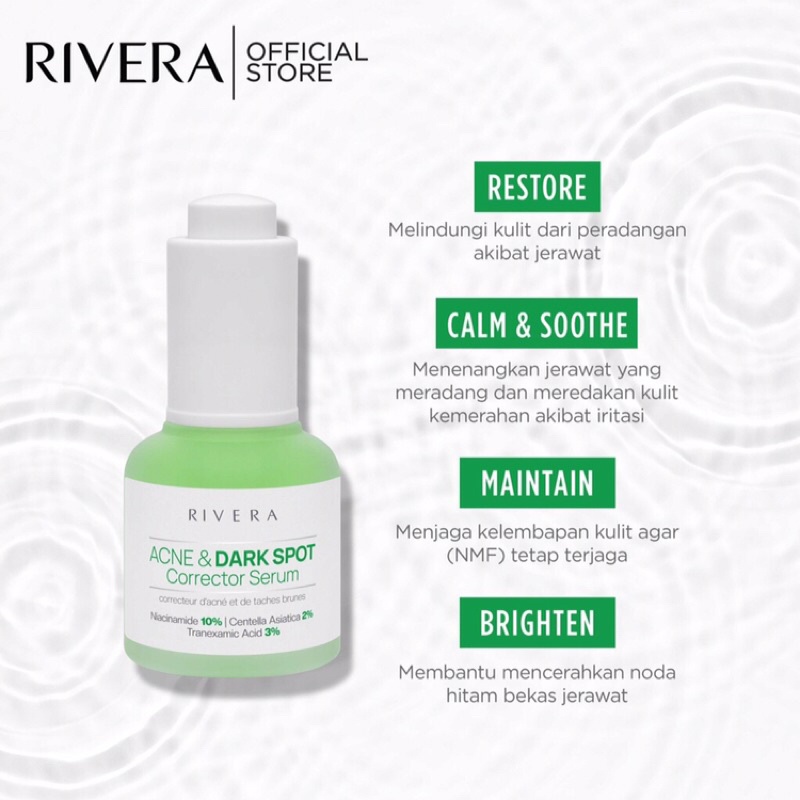 Rivera acne &amp; dark spot corrector serum