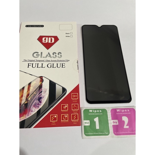 [Anti SPY] Oppo F9 / Oppo F9 Pro Anti Spy Anti Gores layar Privacy Full Tempered Glass Full Cover Ceramic SPY