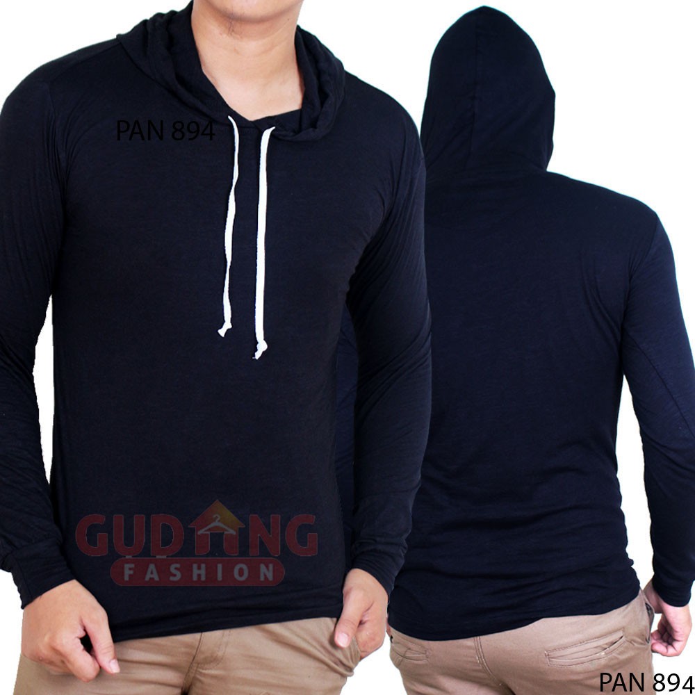 Kaos Keren Lengan Panjang Polos - PAN 894