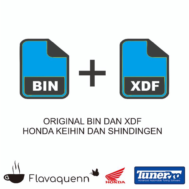 file BIN dan XDF ecu honda keihin dan shindingen