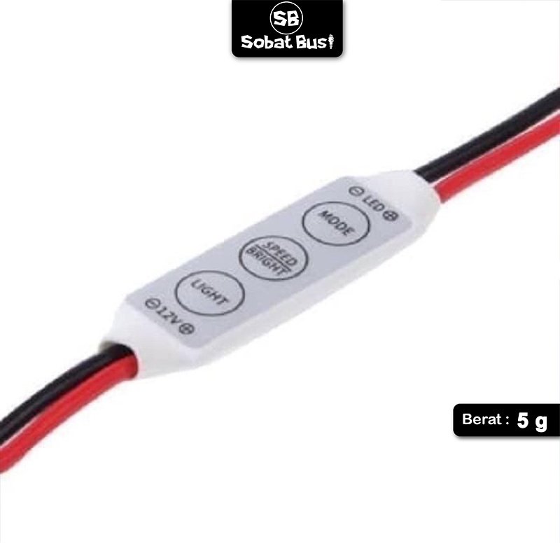 LED Controller Modul lampu Led 12-24V 6A mini Dimmer LED Dimmer strobo Motor Mobil Truck flash Akses