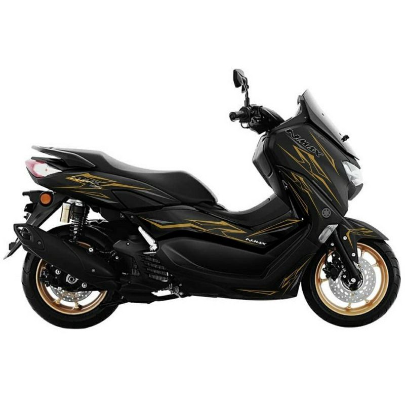 Sticker Decal NMAX 2020 Full Body Minimax grafis gold