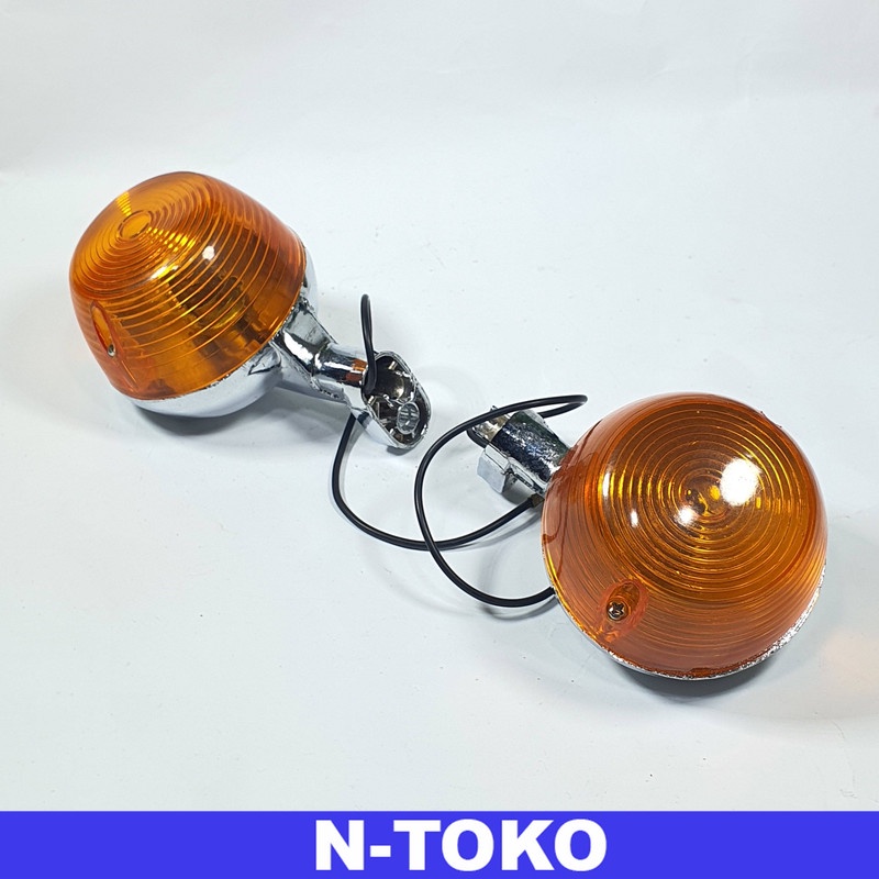 Lampu Sen Motor CB100 CB125 S90Z Custom Sein Ritting 1 Pasang