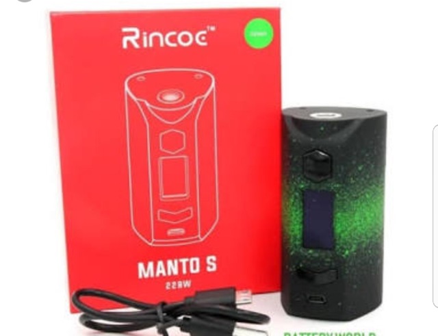 AUTHENTIC MOD RINCOE MANTO S - VAPE MANTO S - vape  ORIGINAL