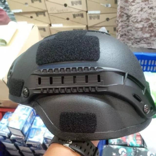 Helm tactical HITAM BY EMERSON MICH 2000 HIGH GRADE/helm army outdoor