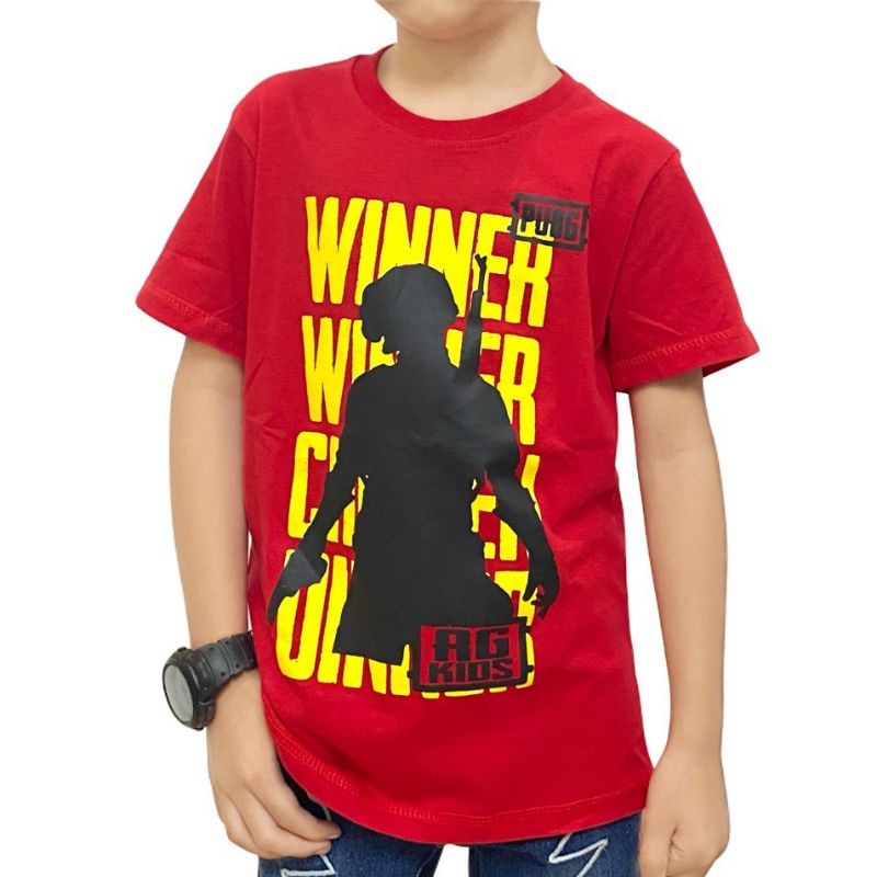 kaos anak anak motif pubg/atasan terbaru anak anak termurah