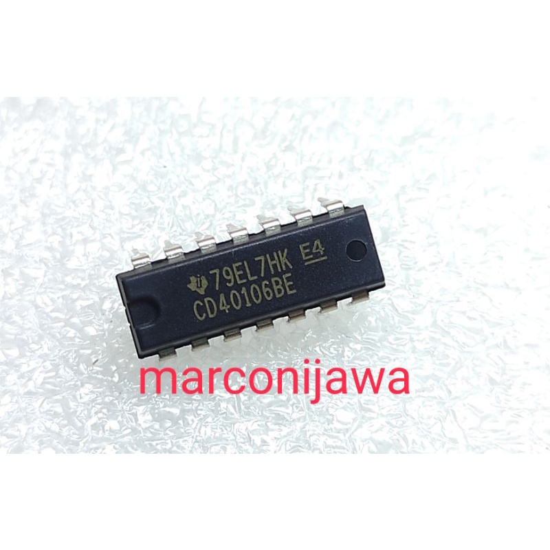 CD40106BE ic dip ti