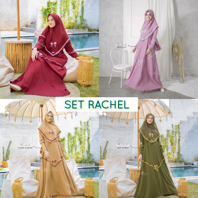 SET HIJAB GAMIS RACHEL by EQ