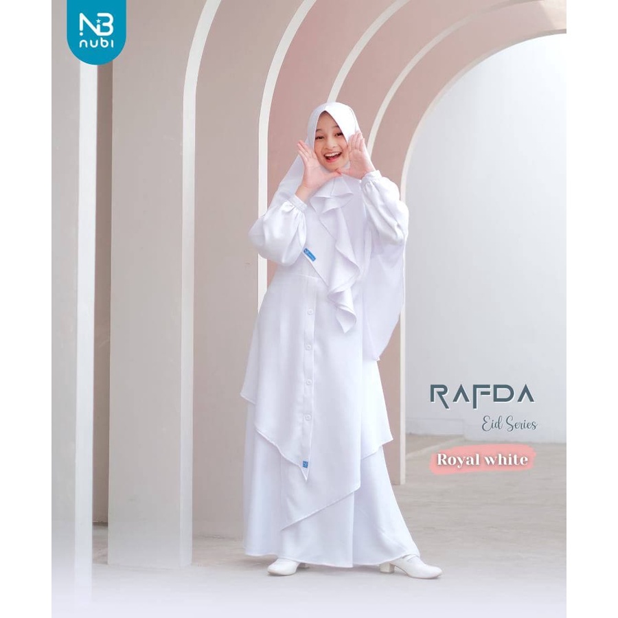SETELAN ANAK SETELAN MUSLIMAH SETELAN GAMIS MUSLIMAH SETELAN GAMIS ANAK RAFDA BY NUBI
