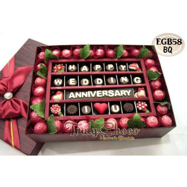 

Cokelat Trulychoco hadiah anniversary pernikahan special