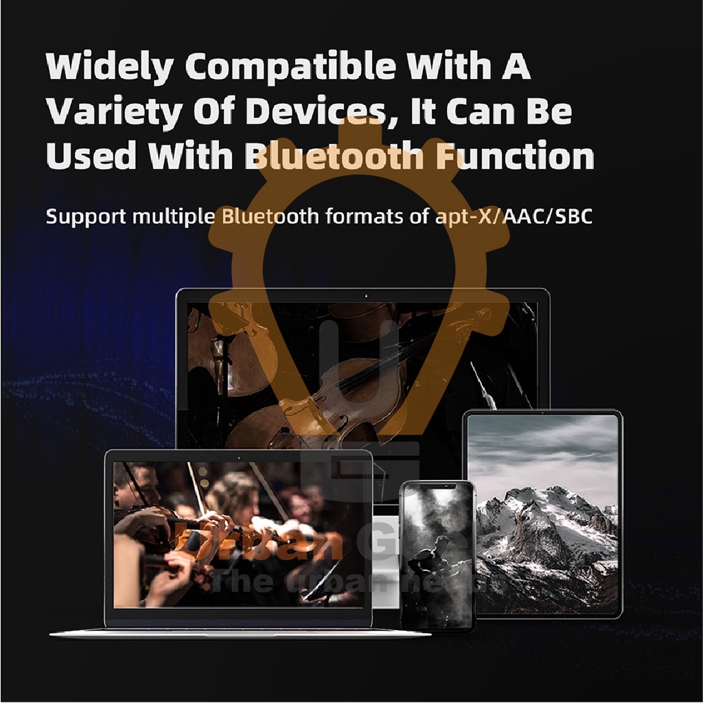 TWS Earhook HD Bluetooth Adapter KZ AZ09 Pro Knowledge Zenith APTX