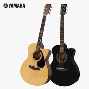 Yamaha Gitar Akustik FS 100 C / FS100C / FS 100C / FS-100C Original - Hitam