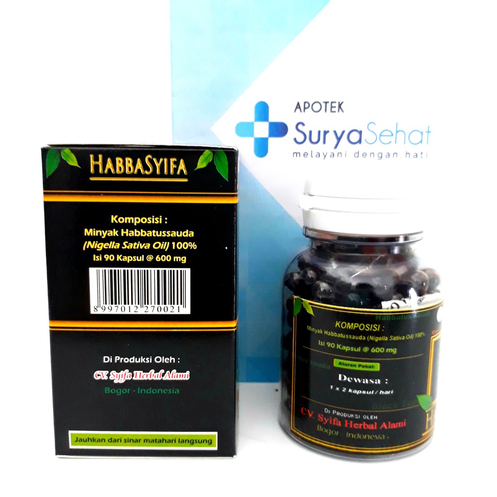 HABBASYIFA OIL 90 kapsul / Black Seed Oil / Habasyifa / Habbassyifa / Habba Syifa