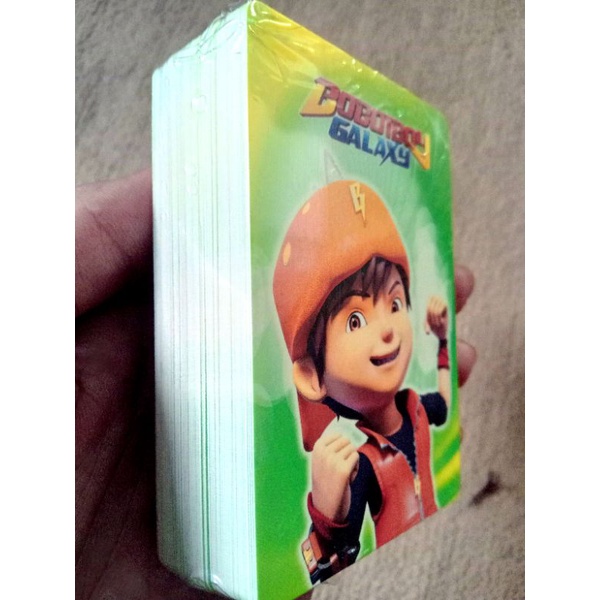 Full Pack Kartu Boboiboy Hologram Spesial Edition Berbeda2 Gambar +-70 kartu