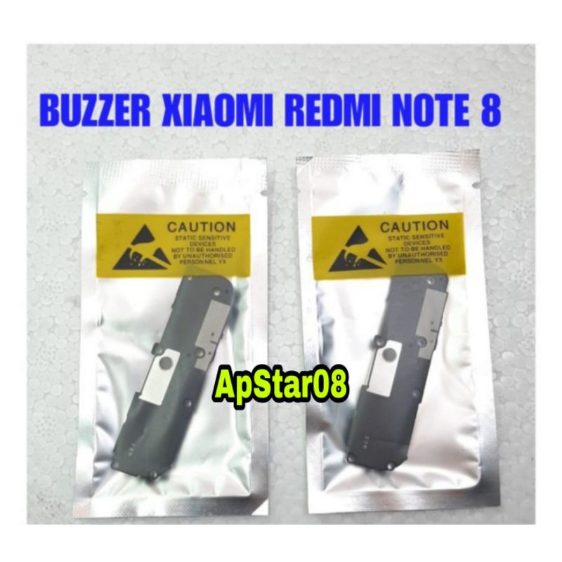 BAZZER BUZZER DERING LOUDSPEAKER LOAD Mp3 Musik SPEAKER SEPIKER XIAOMI REDMI NOTE 8 ORIGINAL