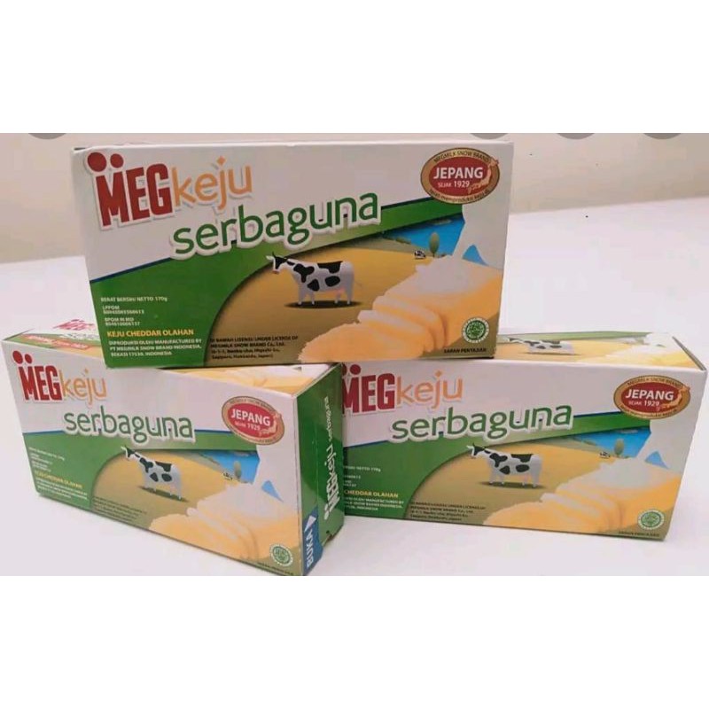 

MEG CHEDDAR CHEESE Keju Serbaguna 165 gr