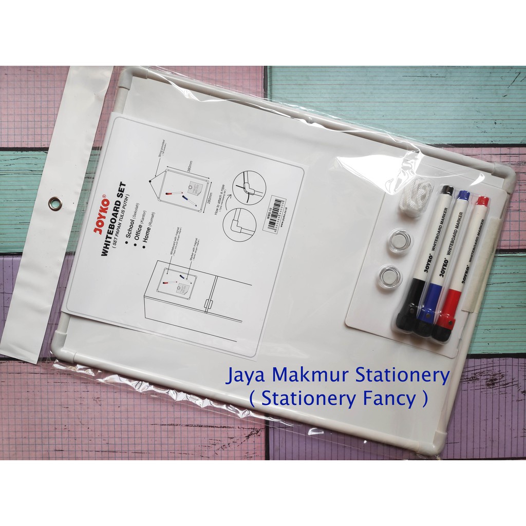 Set Papan Whiteboard Joyko WBS-10