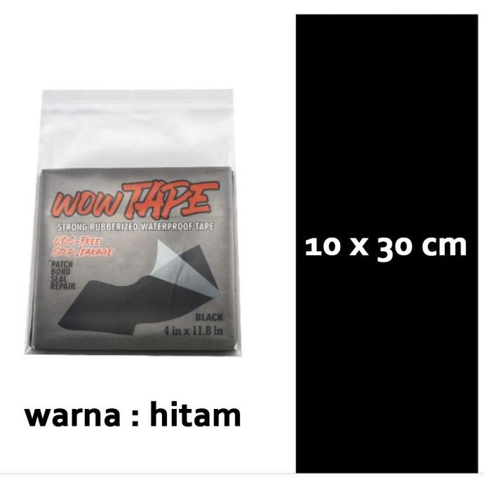 

Isolasi / Tape/ Lakban Anti Bocor WATERPROOF - Hitam promo