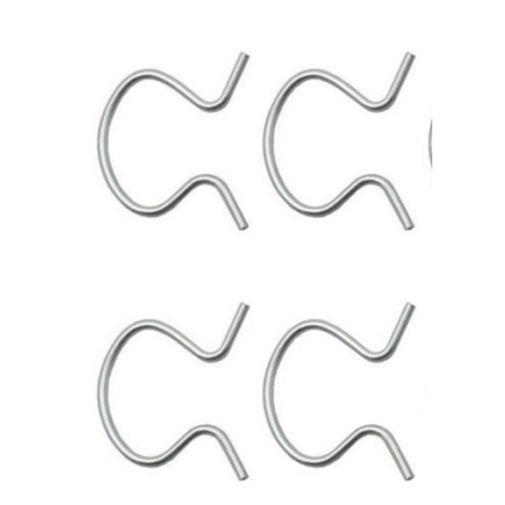 klip kancingan putaran kaca universal