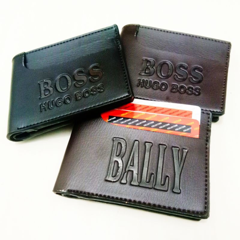 Dompet pria / Dompet Emboss Merk Ternama / Dompet pria Terlaris / Dompet Cowok termurah