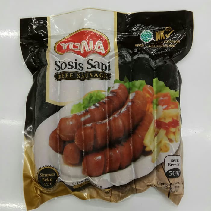 Yona Sosis Sapi 500gr / 6pcs | Shopee Indonesia