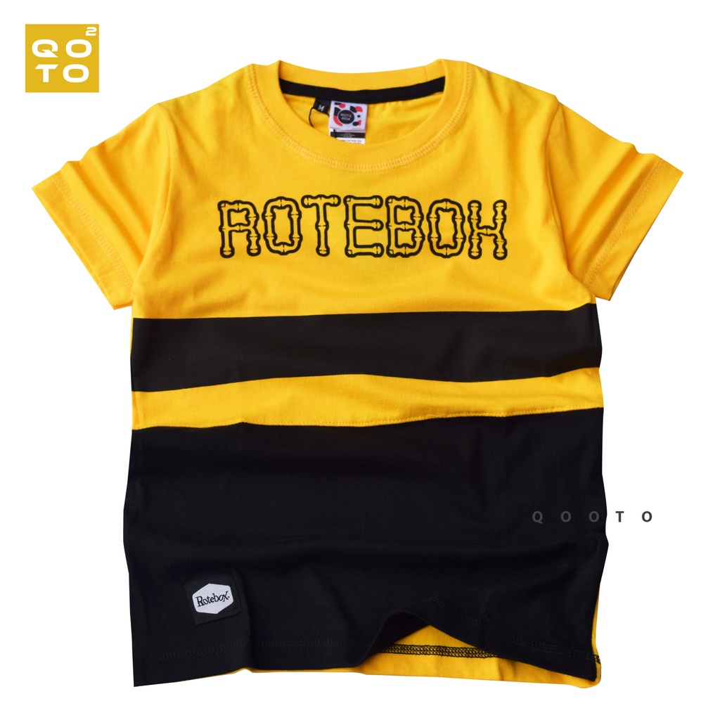 Baju Anak Laki Rotebox Umur 1-12 Tahun Bahan Cotton 30S