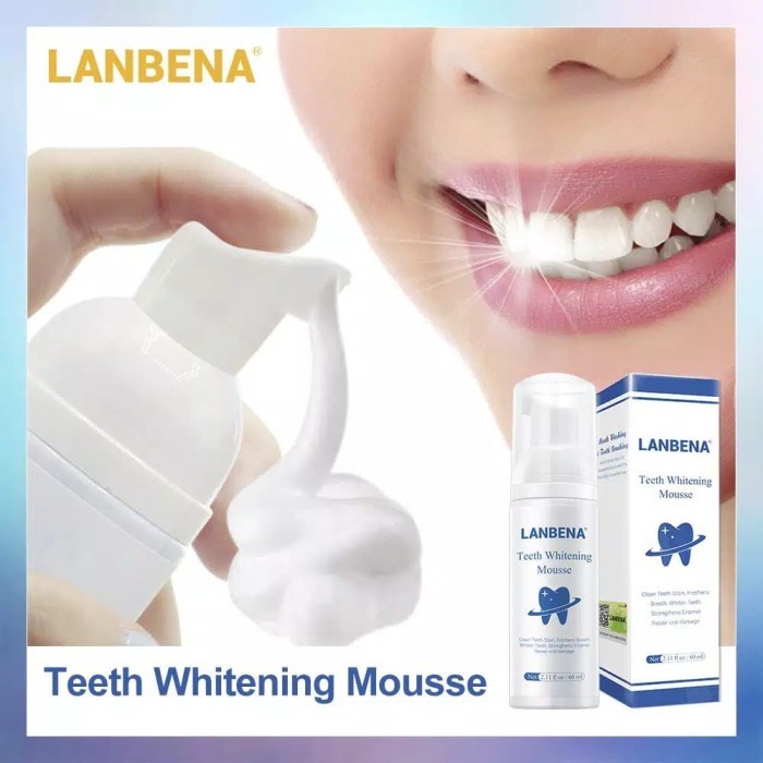 LANBENA Teeth Whitening Mousse Pemutih Gigi