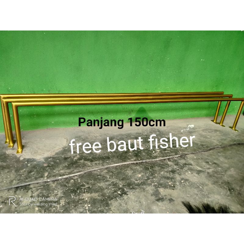 Gantungan Baju Besi Panjang 150cm