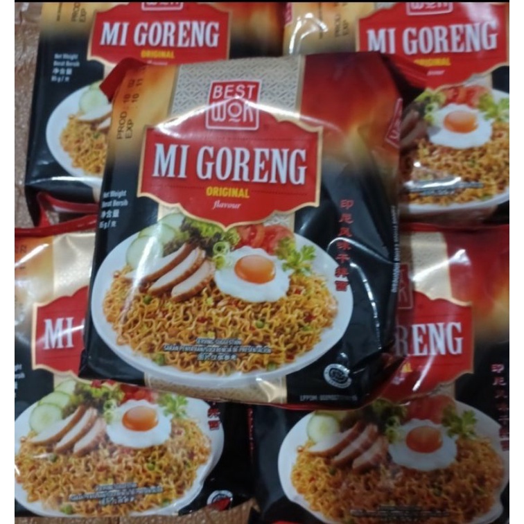 

Mie / Mi Goreng Instan Best Wok Original 85 gram