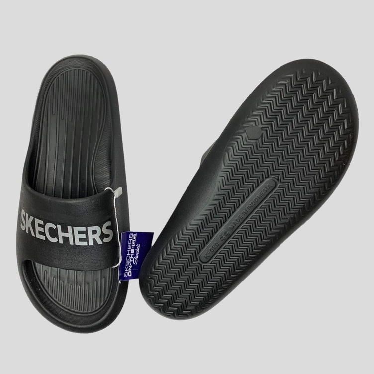 Sendal Skechers Pria Terbaru Sandal Pria Selop Kekinian Sandal Selop Cowok Murah Slipon Skechers