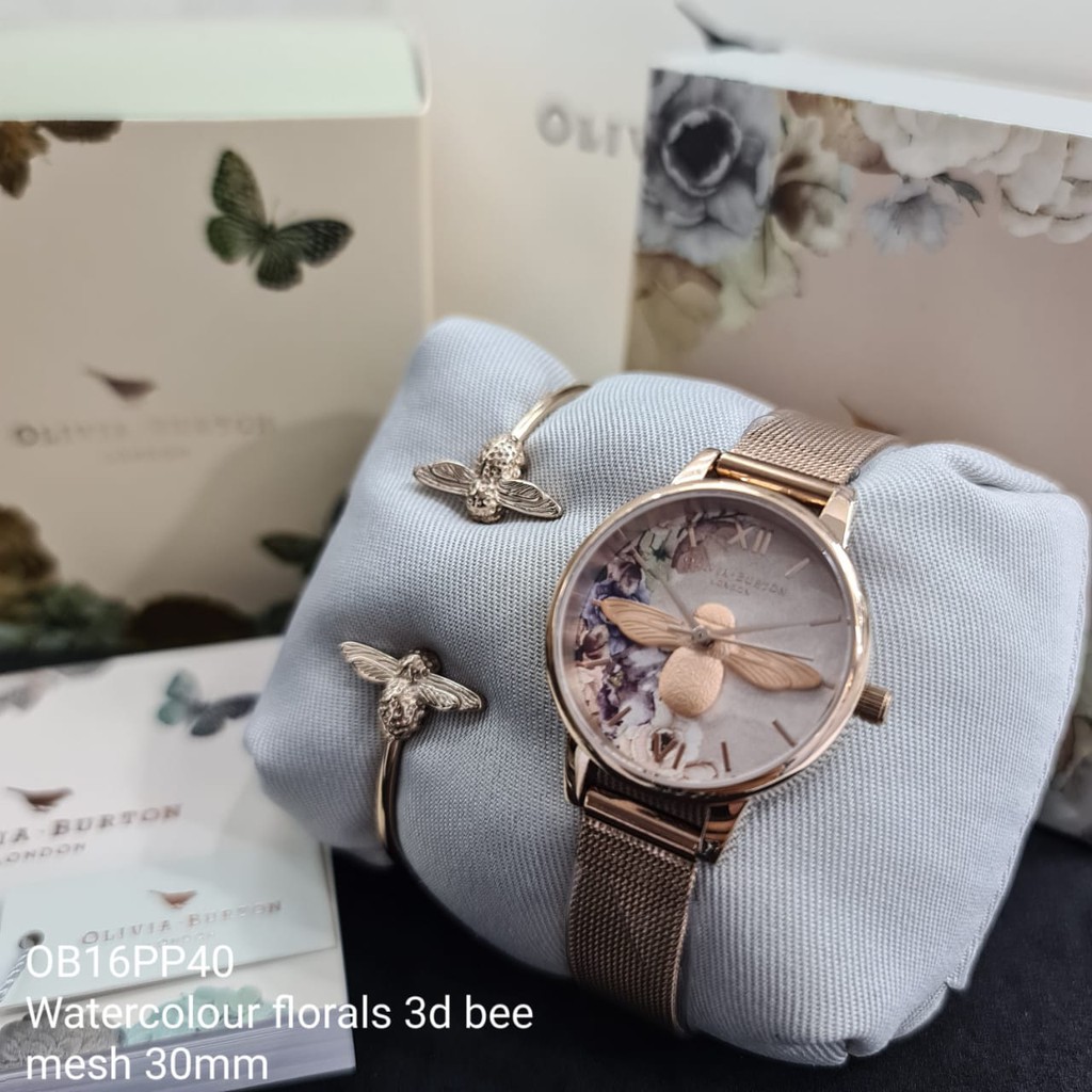

terlaris OB16PP40 Olivia Burton original Include box, manual book, paper bag, free batrai cadaNGAN