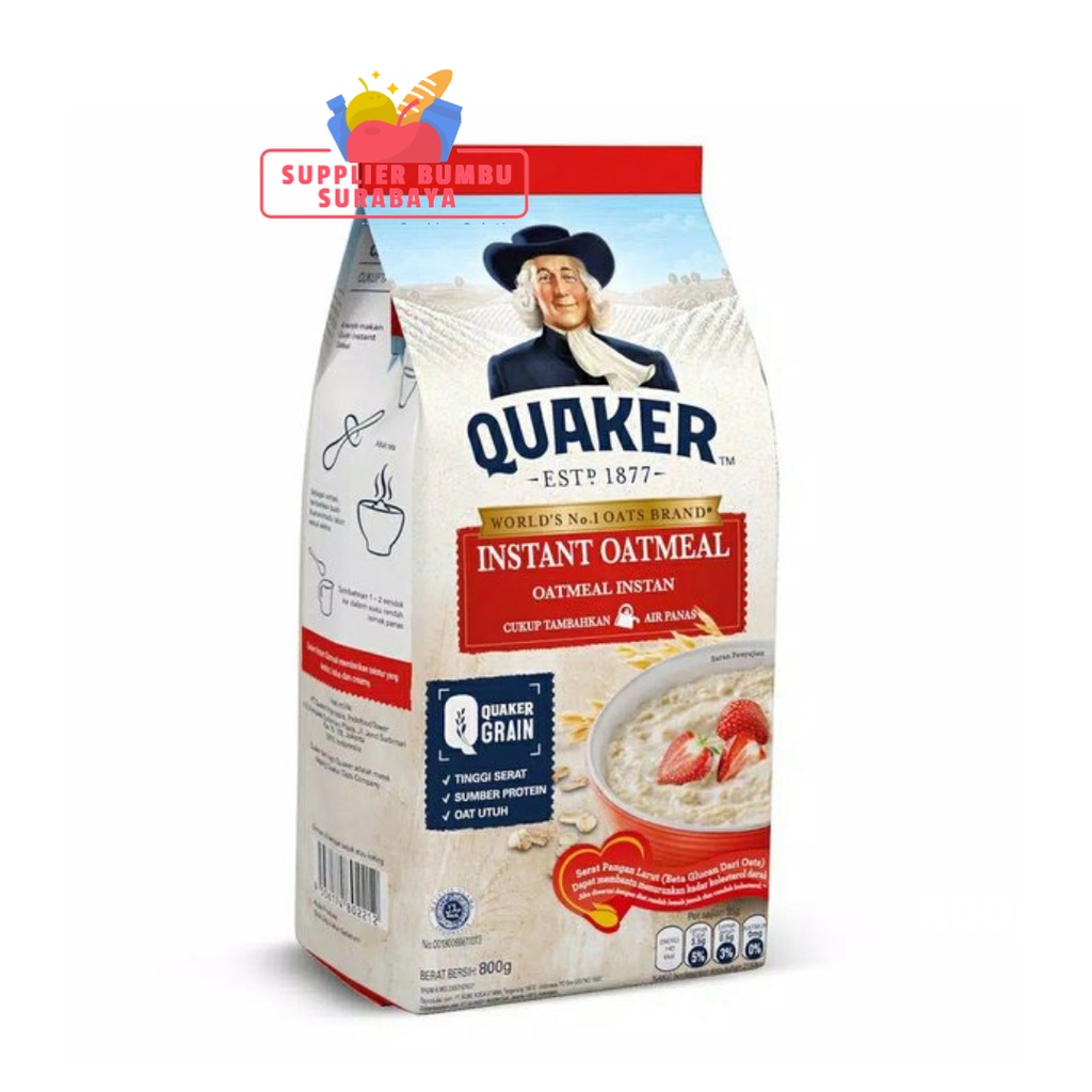 Quaker Instant Oat Quick Cook Oatmeal 800g