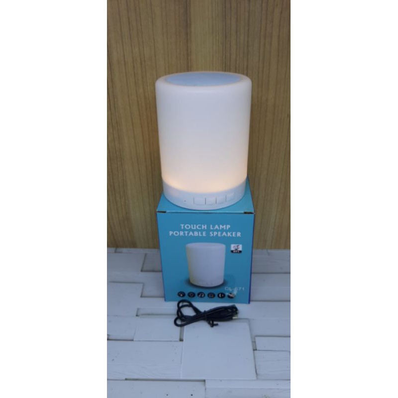 SEPAKER BLUETOOTH CL-671 SMART TOUCH LAMPU TIDUR