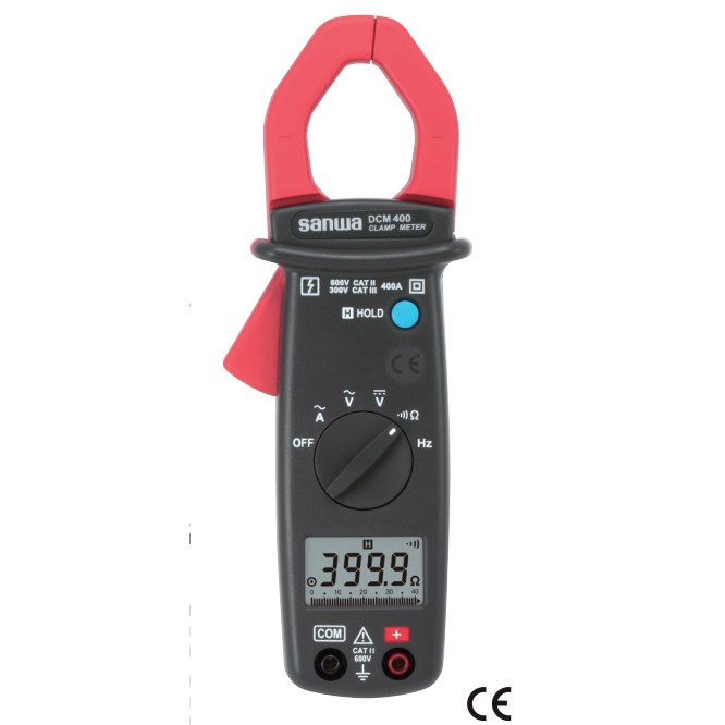 Sanwa Tang Ampere / Clamp Meter DCM400 / DCM 400