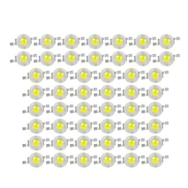 HIGH POWER LED 1W WHITE EMITTER BEAD - BIJI LED SUPER BRIGHT