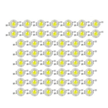 HIGH POWER LED 1W WHITE EMITTER BEAD - BIJI LED SUPER BRIGHT