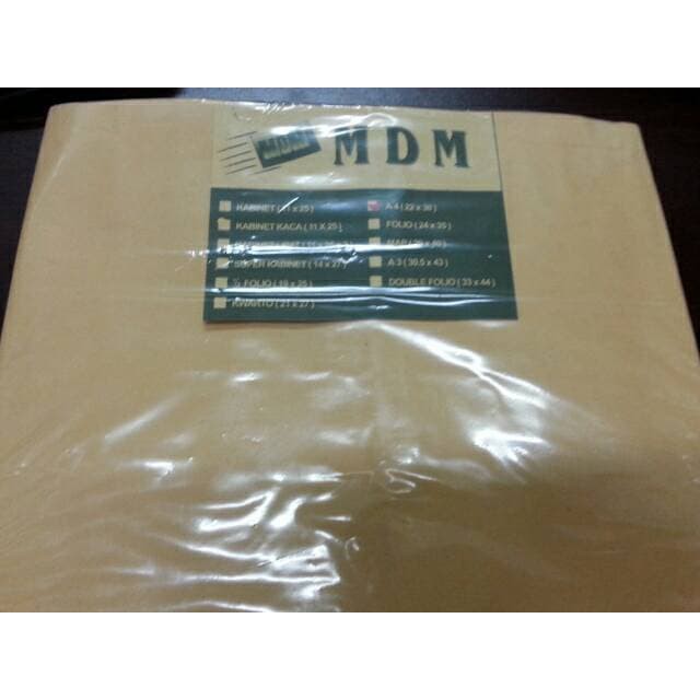 

Amplop coklat A4 MDM