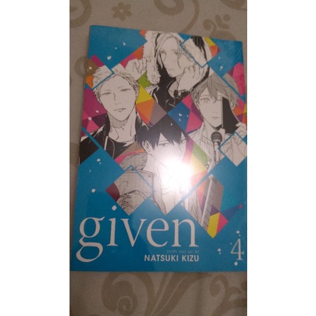 given manga volume 4 english