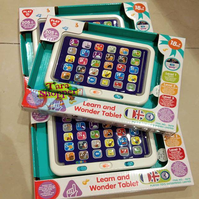 Playgo wonder tablet / fisher price ipad | Shopee Indonesia