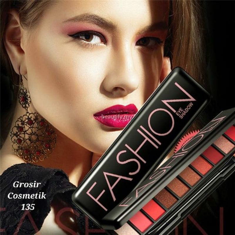 FASHION EYESHADOW 10 COLOURS ORIGINAL