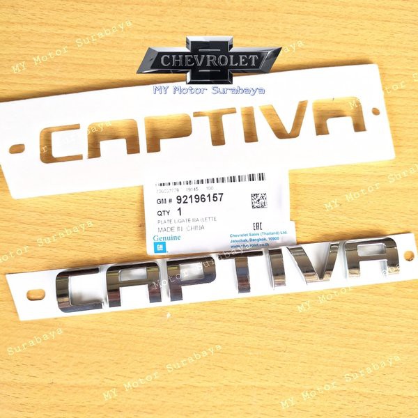Emblem Captiva Belakang Chevrolet Captiva Murah