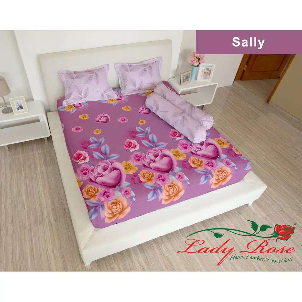 Sprei lady rose 180x200 King Sally