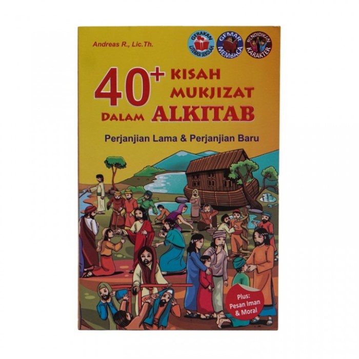 

Huseincollection - Buku Anak Katolik Rohani Kristen 40 Kisah Mukjizat Dalam Alkitab