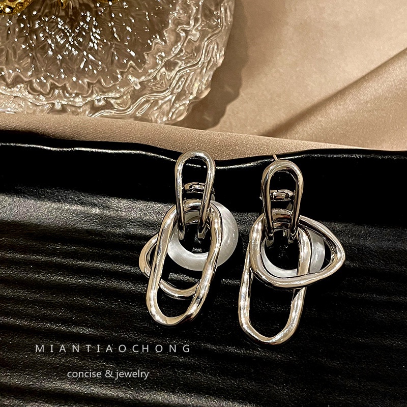 Anting Bahan Akrilik Gaya Harajuku